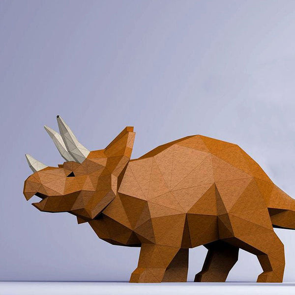 DIY/faça você mesmo Dinossauro - Triceratops