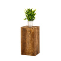 Flower column, flower stool made of mango wood - Dimensions 27x27 cm - height 50 or 73 cm