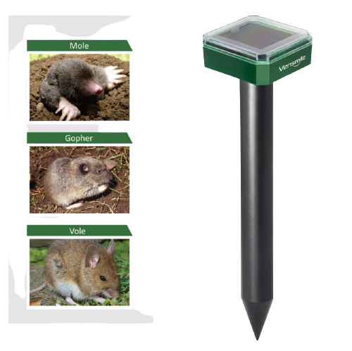 Mole and bog pig scares - Solar cell powered - Pack of 2 pcs