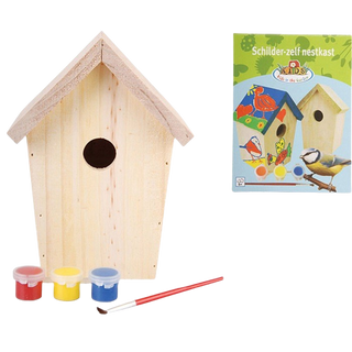 Caixa ninho/caixa de passarinho modelo Avós - Conjunto Faça junto com os netos