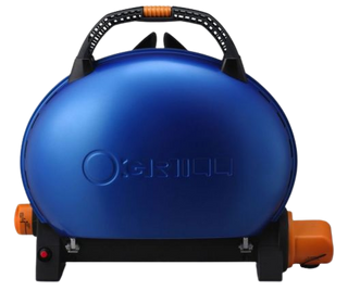  azul O-Grill 500 - creme, verde, azul e laranja - Grelhador a gás