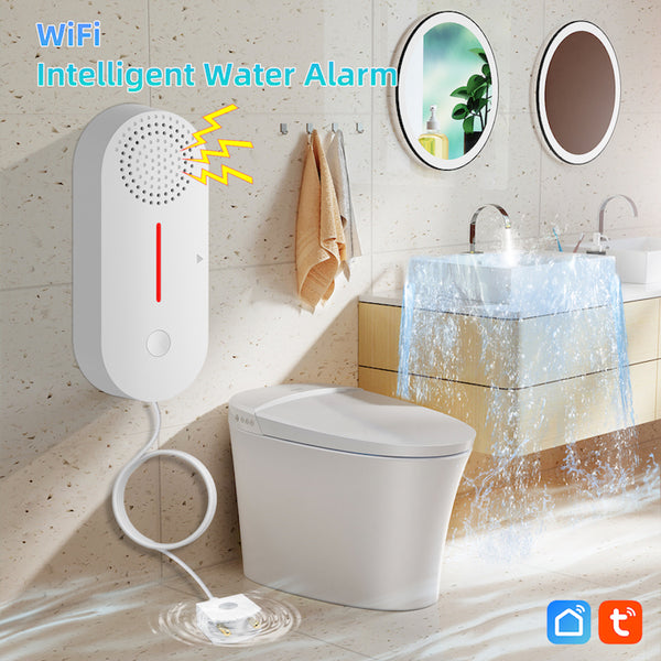 Water level alarm for water leakage - With WIFI