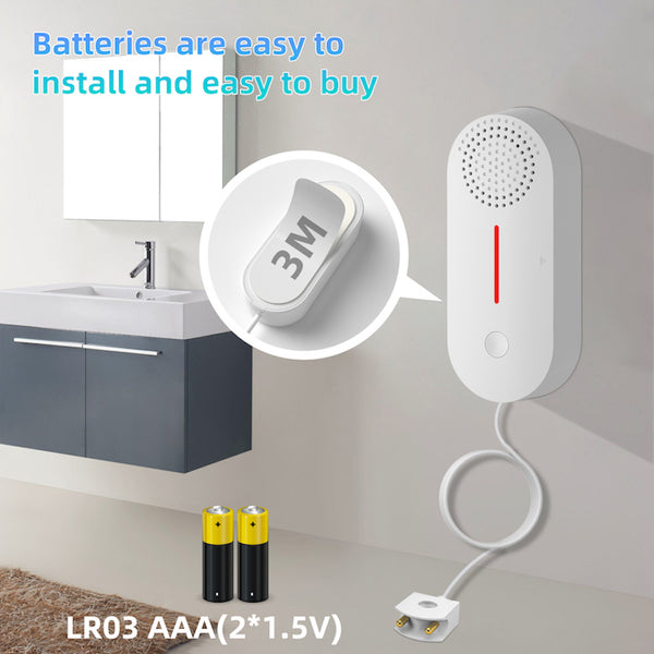 Water level alarm for water leakage - With WIFI