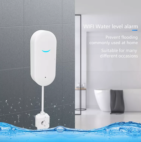 Water level alarm for water leakage - With WIFI
