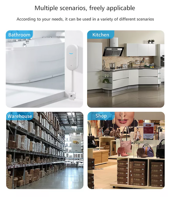 Water level alarm for water leakage - With WIFI