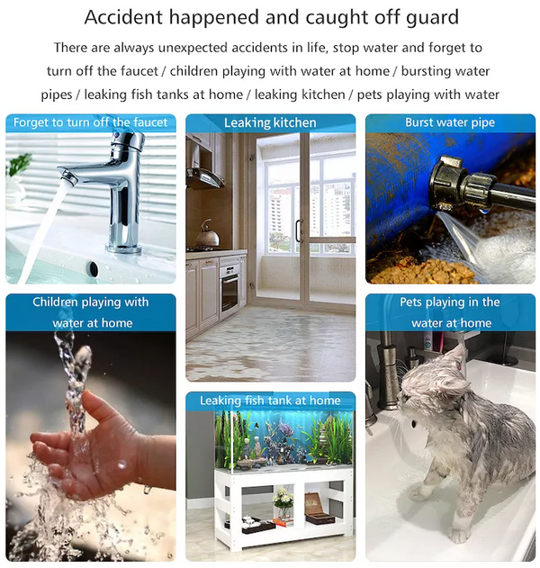 Water level alarm for water leakage - With WIFI