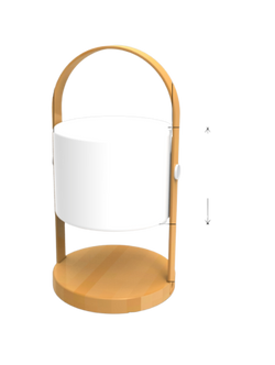 Lâmpada Nibe - Recarregável com longo tempo de funcionamento - para casa, jardim e/ou camping