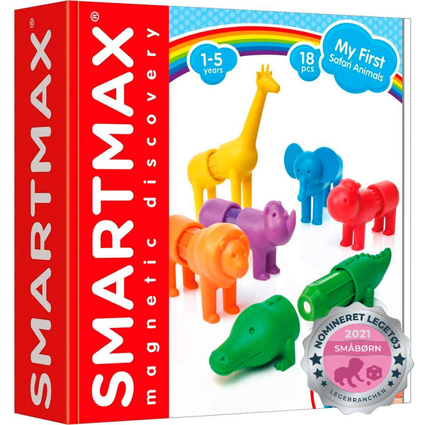 SmartMax- Meus primeiros animais de safári - Brinquedo magnético