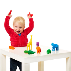 SmartMax- Meus primeiros animais de safári - Brinquedo magnético