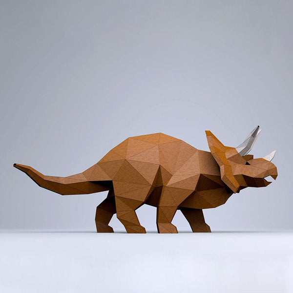 DIY/faça você mesmo Dinossauro - Triceratops