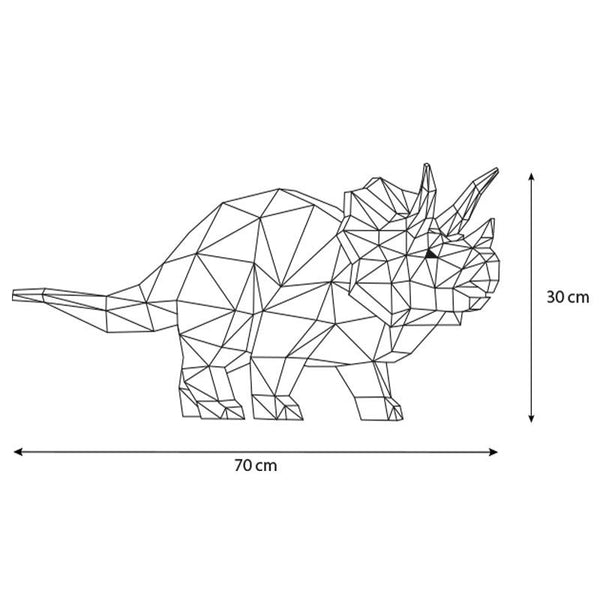 DIY/faça você mesmo Dinossauro - Triceratops