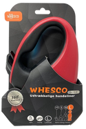 Whesco flexline 5 metros de comprimento - Com fita refletora - 3 tamanhos